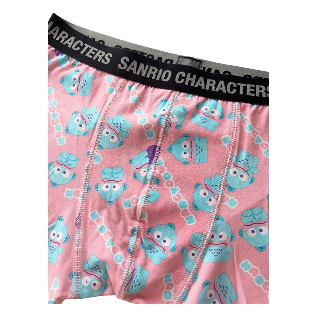 Small Planet Hangyodon Sanrio Men's Boxer Briefs, Punikyukyu Design, Size XL