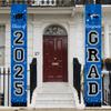 Congrats Grad Graduation Photography Backdrop Graduates Theme Background  School Party Decor