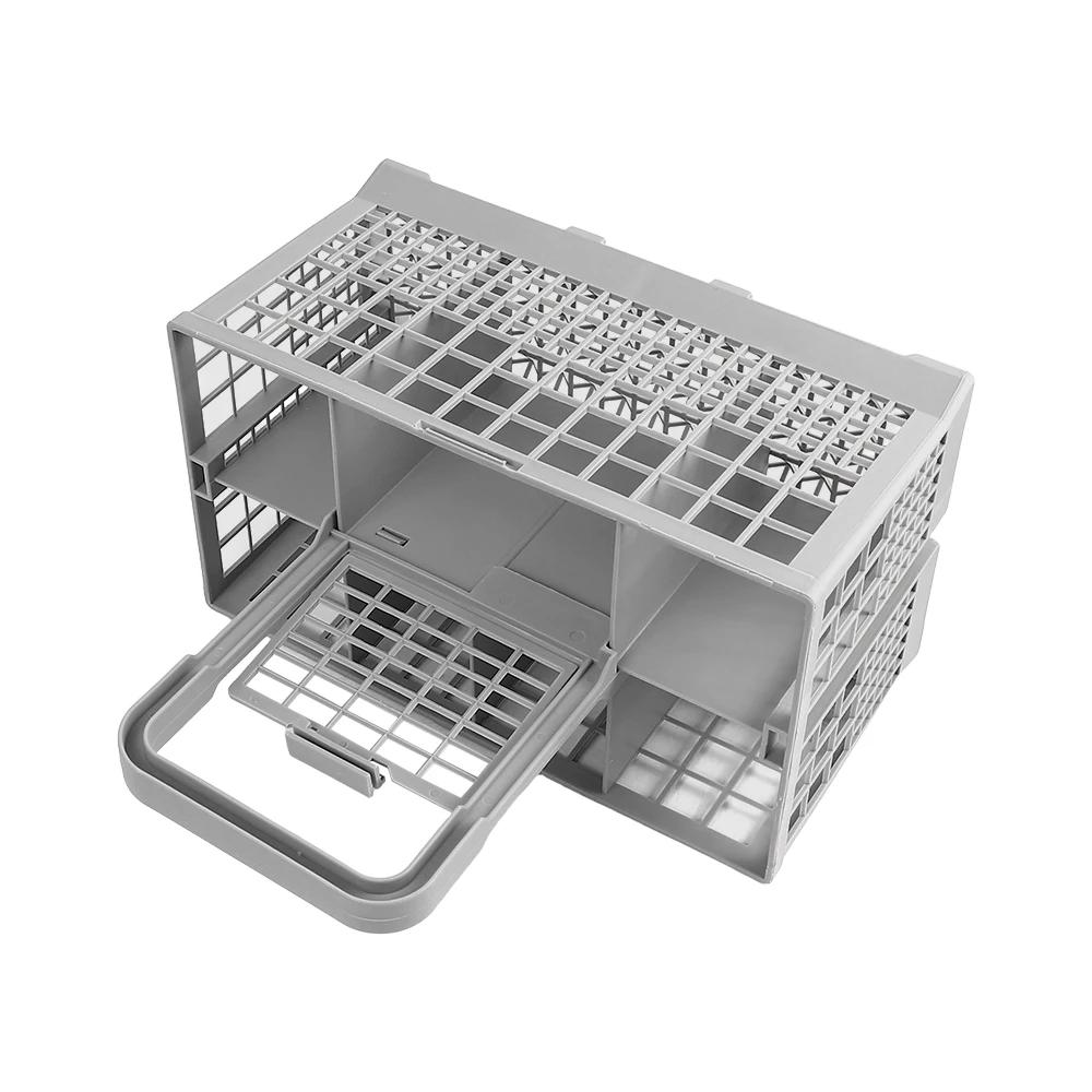 Universal Dishwasher Cutlery Basket Foldable Kitchen Tableware Drying Organization for Dishwasher Replacement Accessory 1Pc
