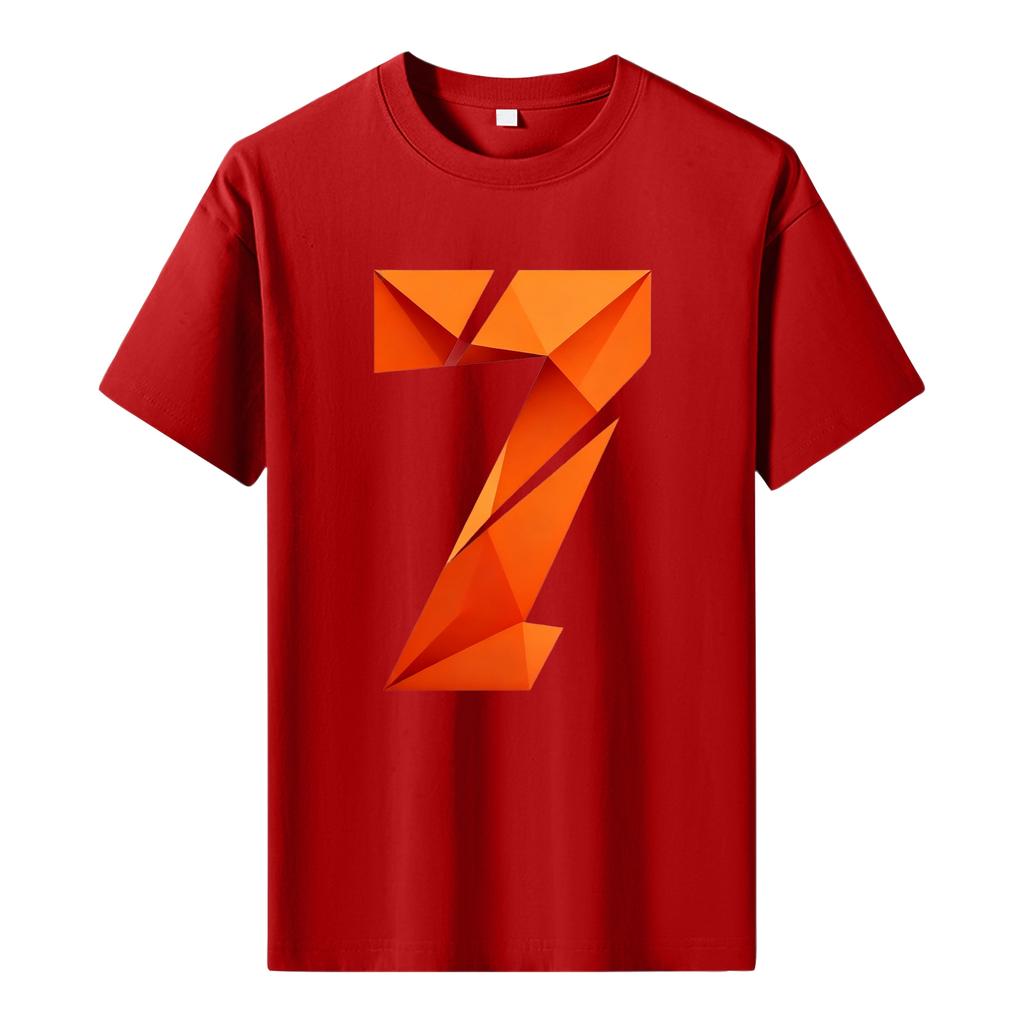 Мужская футболка с коротким рукавом с принтом Мужская свободная повседневная футболка с коротким рукавом