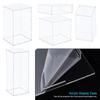 1pcs Clear Acrylic Display Case Countertop Box Organizer Stand Dustproof Protection Showcase Display Box