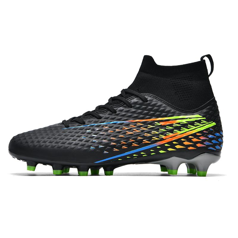 Football Shoes 32-46 Boys Football Shoes Outdoor Men's Men's Nail Sports Football Boots Hobnail Soccer Boots