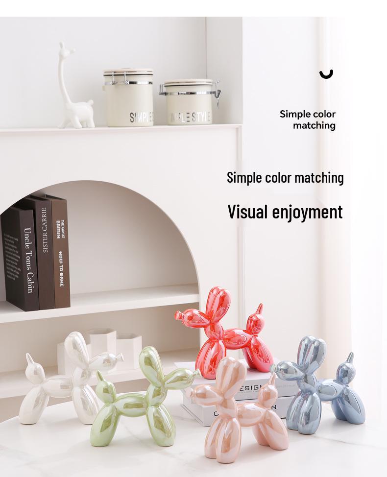 Роскошный винный шкаф «Северное сияние» и фигурка щенка для гостиной и офиса