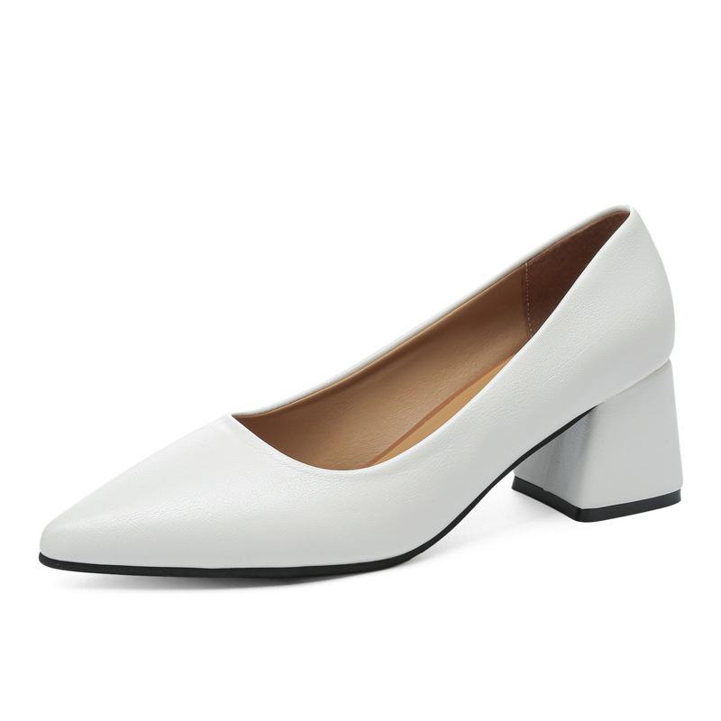 Новые женские туфли на высоком каблуке Мэри Джейн маленькие кожаные туфли на толстом каблуке женские французские профессиональные туфли-лодочки женские туфли с открытым верхом