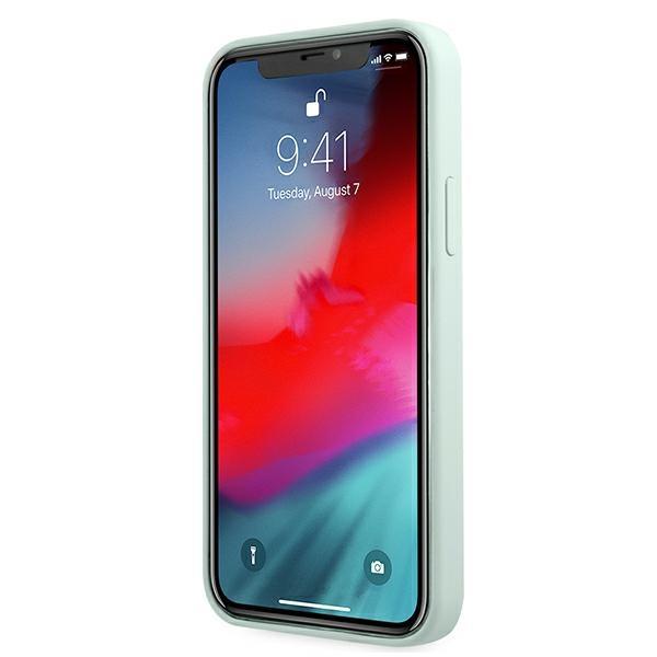 Guess Guhcp12Slsvsbf Iphone 12 Mini5,4 Niebieski Fuksja/Blue Fuschia Hardcase Silicone Vintage