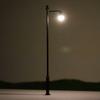 Lamp Lights Post Street 1:87 3.54\" 5pcs LED Warm White 90mm AC/DC