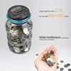 Fashion Digital Coin Counting LCD Coin Counting Box Jar Money Storage Box Automated Coin Bank Coin Saving Box Coin Bank Electronic Coin Saving Box