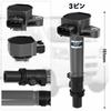 1PZ JPO-I12 3-Pin Ignition Coil 19070-97501 19070-97204 Daihatsu Hyget S200C S200P S210C S200V S200W