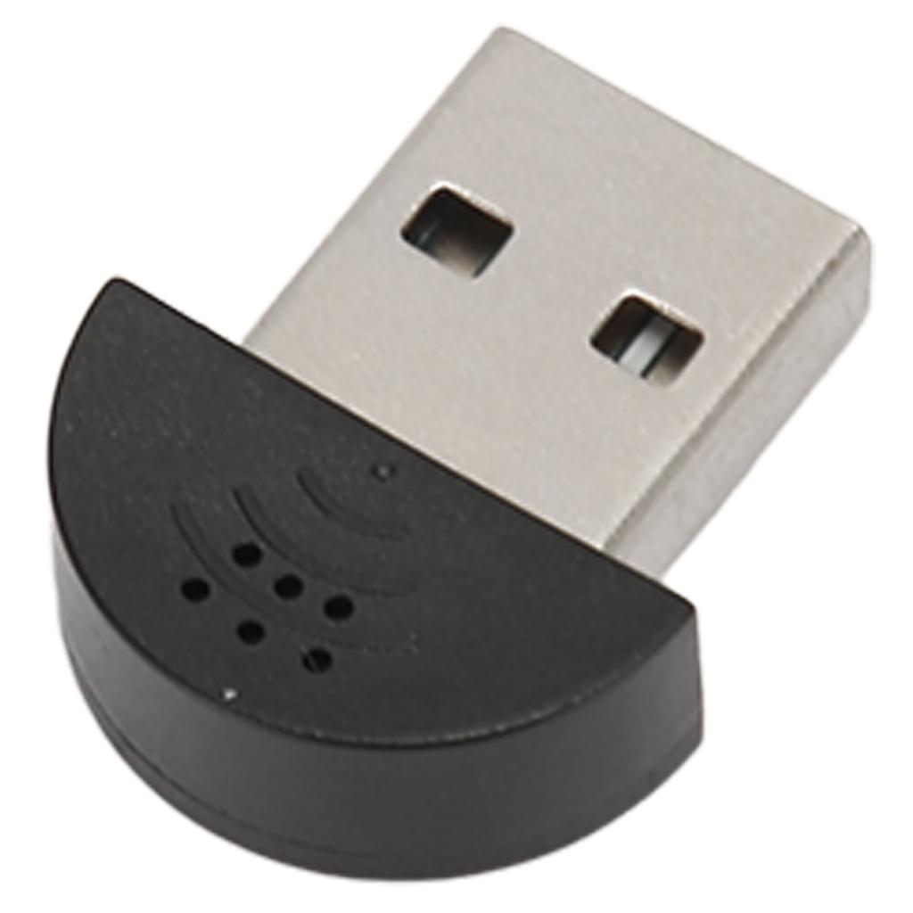 Мини-микрофон USB Профессиональный Plug and Play Шумоподавление 360-градусный всенаправленный Портативный Мини-микрофон USB 2.0