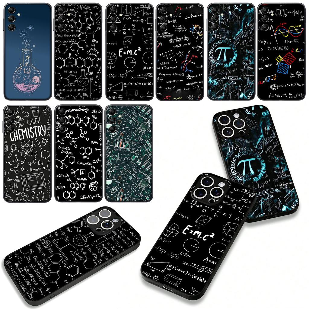 Чехол для Apple iPhone 17 16 11 Pro XS Max XR 6 7 8 Plus 16E SE 2020 Air 5 SE2. Химия, наука, химия, математика, уравнения.