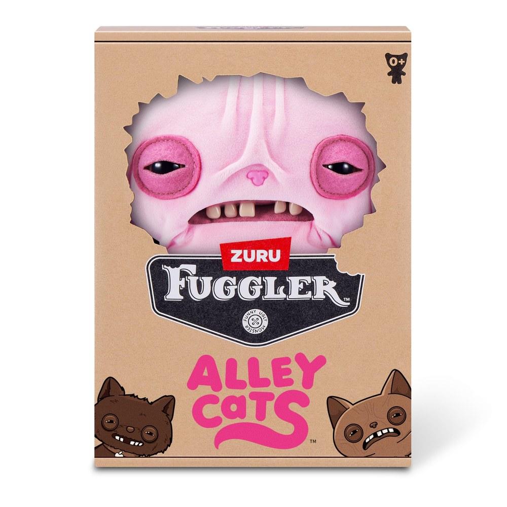 Fuggler Уличные Коты 9-дюймовая Плюшевая Игрушка Морщинистый Макстикл Смешной Уродливый Монстр с Человеческими Зубами Коллекционная Плюшевая Игрушка для Детей Подростков Взрослых Кошка