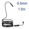3-в-1 Android Эндоскоп 5.5-7мм USB/Micro USB/Бороскоп Инспекционная Камера Водонепроницаемая для Смартфона Эндоскоп Камера