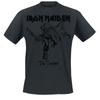 IRON MAIDEN Killers Vintage Graphic T-Shirt, Official Band Tour Merch, Heavy Metal Music Tee, Cotton Streetwear Shirt for Men