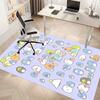 Sumikko Gurashi Printed Absorbent Washable Carpet, Non-Slip Bathroom Mats, Kitchen Rugs, Yoga Mat,Living Room Entrance, Camping Picnic Rugs