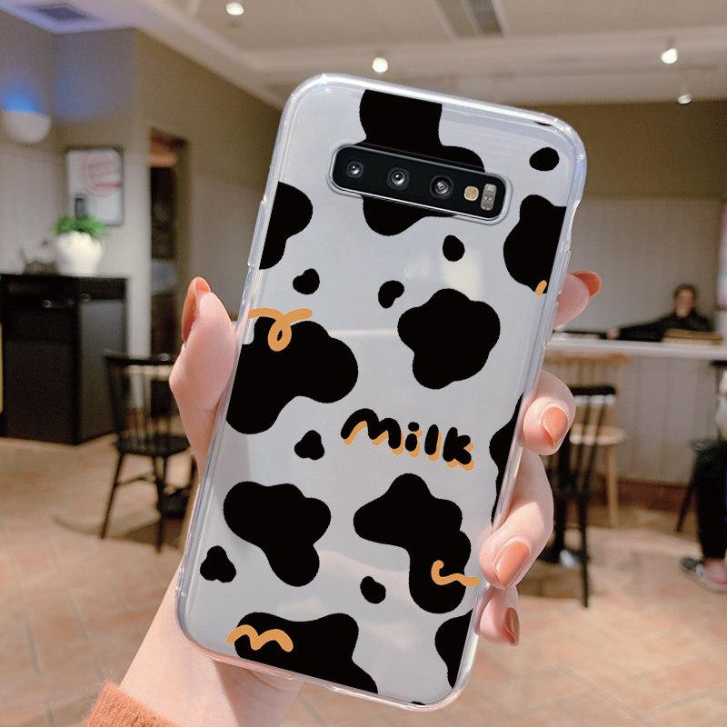 Clear Case For Samsung Galaxy S10 S10E S 10 Plus S9 S20 FE S20 10 Plus Lite Leopard Soft TPU Shell Silicone for Samsung S10+
