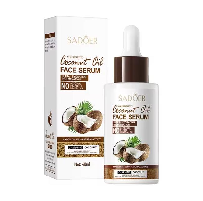 Coconut Oil Nourishing Facial essence Moisturizing Repair Revitalizing anti-aging Alcohol Free Mineral Oil Free essence