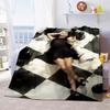 Chess Printed Soft Flannel Throw Blanket International Chess Beds Hiking Picnic Sofa Couch Cover Fashion Bedspread Blanket Gifts