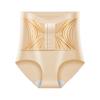 Трусики с высокой талией, утягивающие и формирующие фигуру, с застежкой, для контроля живота, послеродовое боди, женские
