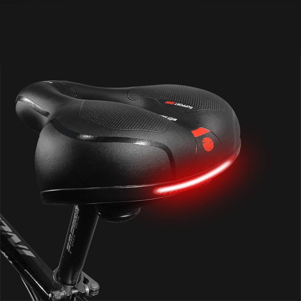 Bicycle Seat Cushion Super Soft Seat Anshan Ground Bike Seat Cushion Thickened Silicone Shock-absorbing Universal Seat Bicycle Accessories
