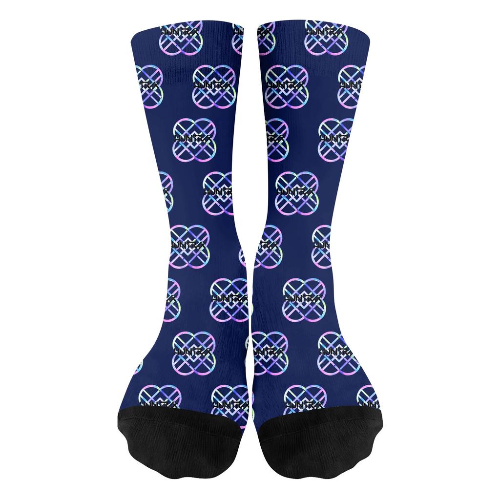 Милые и игривые носки носки до середины икры длинные носки носки с принтом