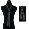 Sparkling Sequins Tie Fashion Unisex Rhinestones Bowtie Fashionable Neckwear for Costume Parties and Carnivals