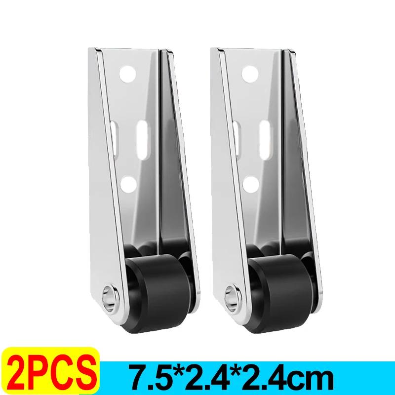 Многофункциональные роликовые колеса с кронштейном Направляющее колесо Боковые ролики Мебельные колеса Плавные бесшумные ролики