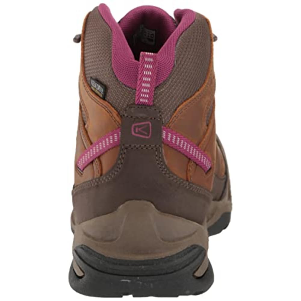 Трекинговые ботинки CIRCADIA MID WP Circadia Mid Водонепроницаемые см [Keen] Женские SYRUP/BOYSENBERRY 24.5