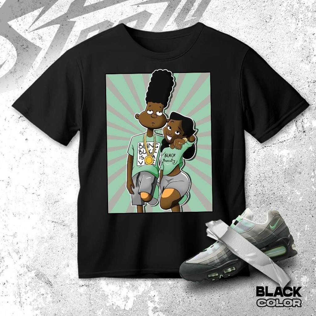 DIFFIRENT LOVE Shirt Match Air Max 95 Fresh Mint, Unisex Shirt Match Sneaker