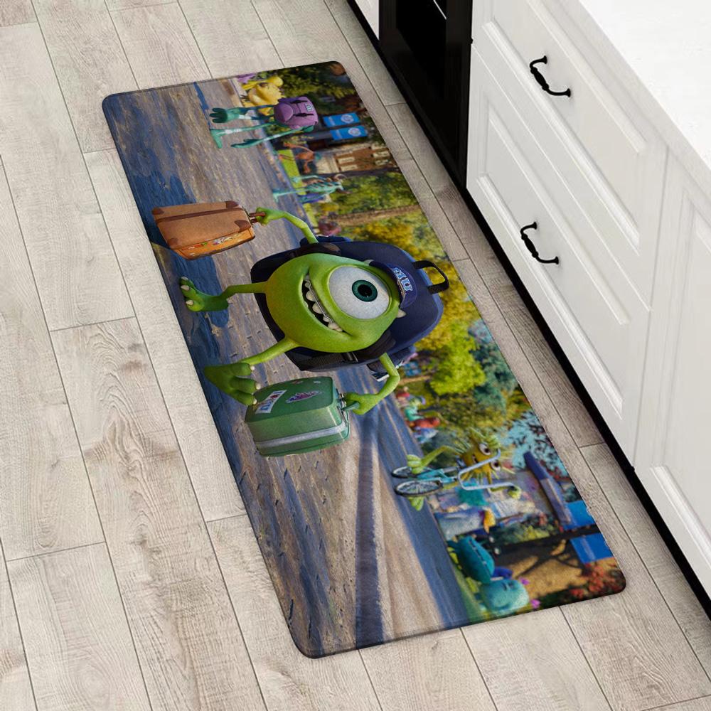 Entrance Front Door Doormat Cartoon Monsters Non-slip Kitchen Rug Living Room Rugs Balcony Bathroom Foot Mat Floor Mats Carpet