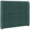 Ear Style Headboard in Green 80 x 16 x 4 cm Velvet