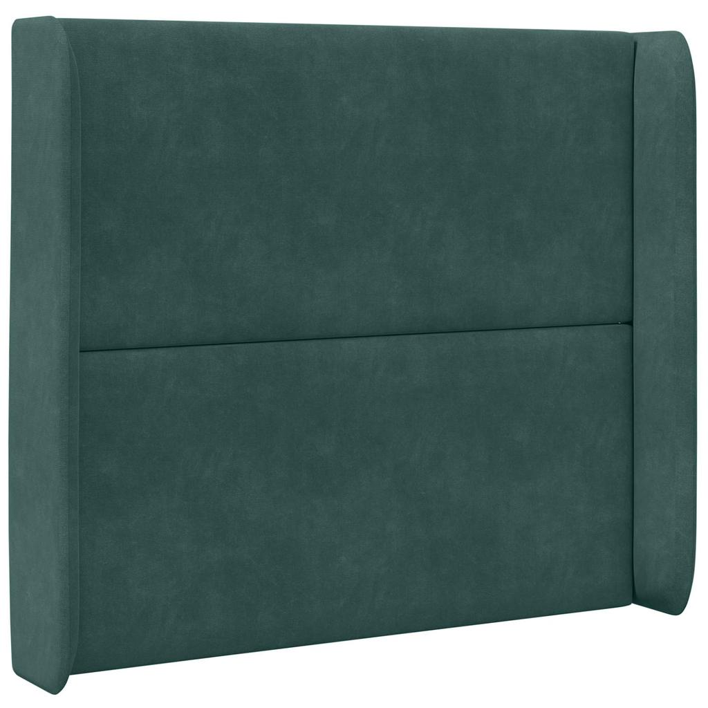 Ear Style Headboard in Green 80 x 16 x 4 cm Velvet