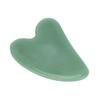 Gua Sha Facial Tool Natural Jade Stone Guasha Massage Board for Face Relieve TensionsPeach Heart