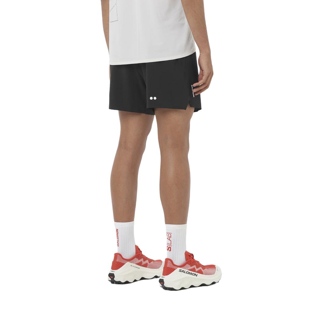 SALOMON Шорты для бега Sense Aero 5 Lace Дышащие Быстросохнущие Однотонные Мужские шорты LC2769300
