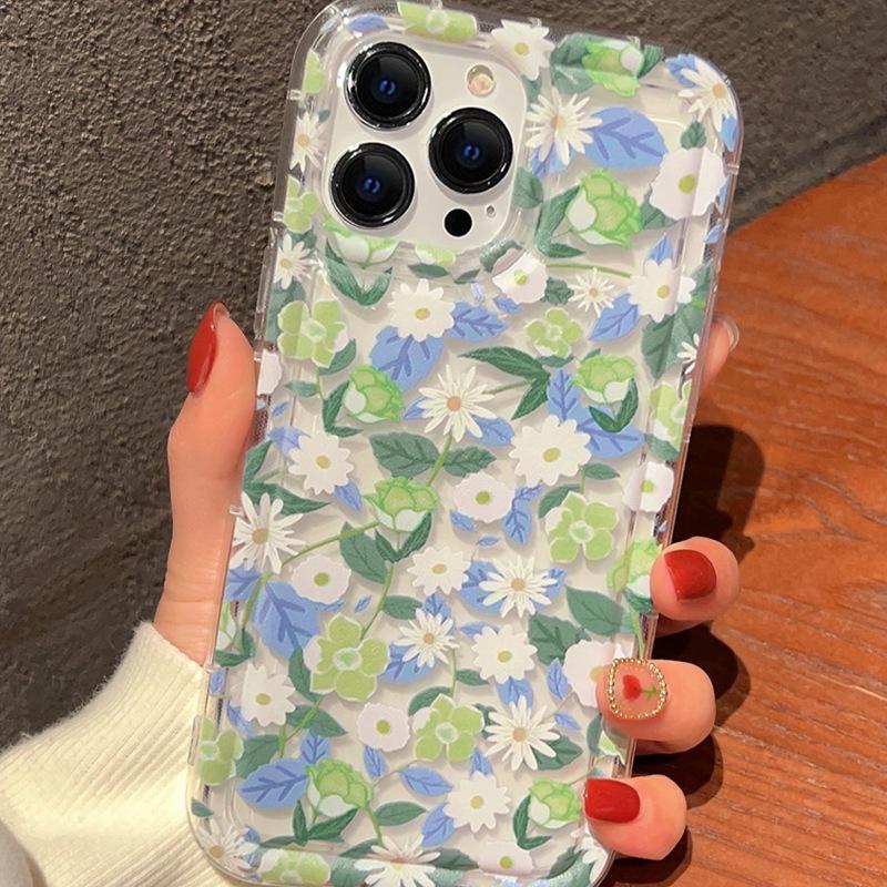 Ins Свежие Цветы для Чехла на Телефон iPhone14/13Pro Apple 16/15Promax Женский 12