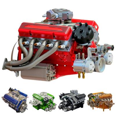 Модель двигателя V8 Смола V8 Малый блок Статуэтка двигателя Миниатюрный двигатель V8