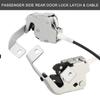 6C3Z-28264A00-A 6C3Z28264A00A Защелка замка задней двери со стороны пассажира и трос для Ford F250 F350 F450 F550 Super Duty 1999-2007 гг.