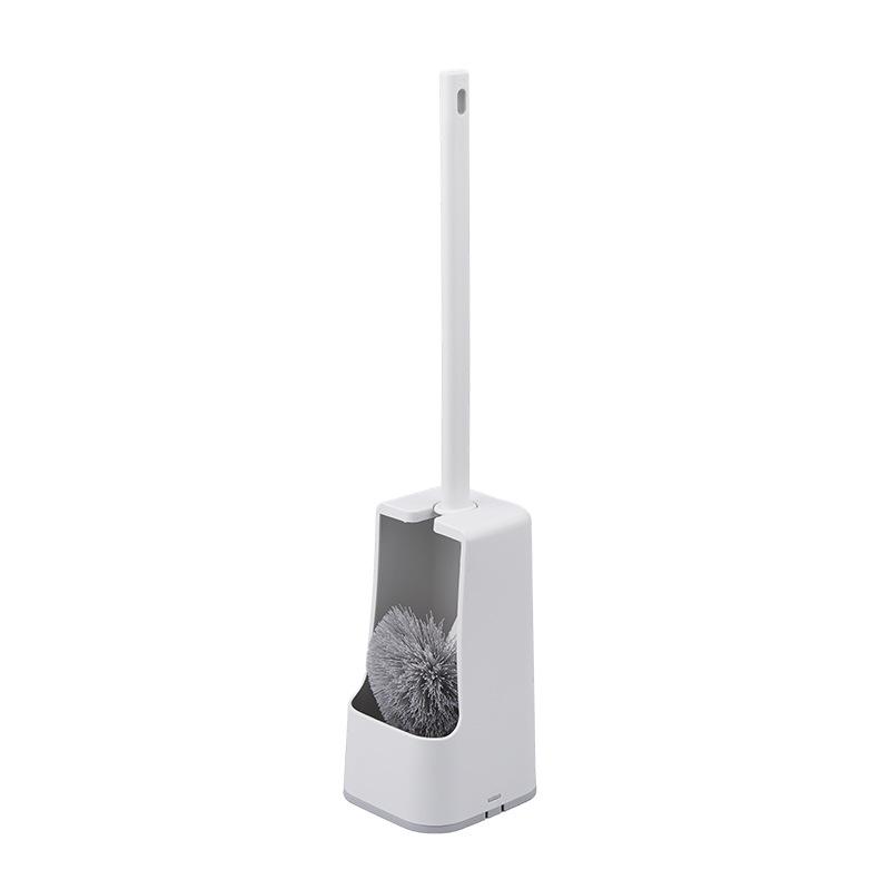 Toilet Brush & Holder Set, No-Drill, Ideal for Home, Hotel, Bathroom, Bidet Cleaning