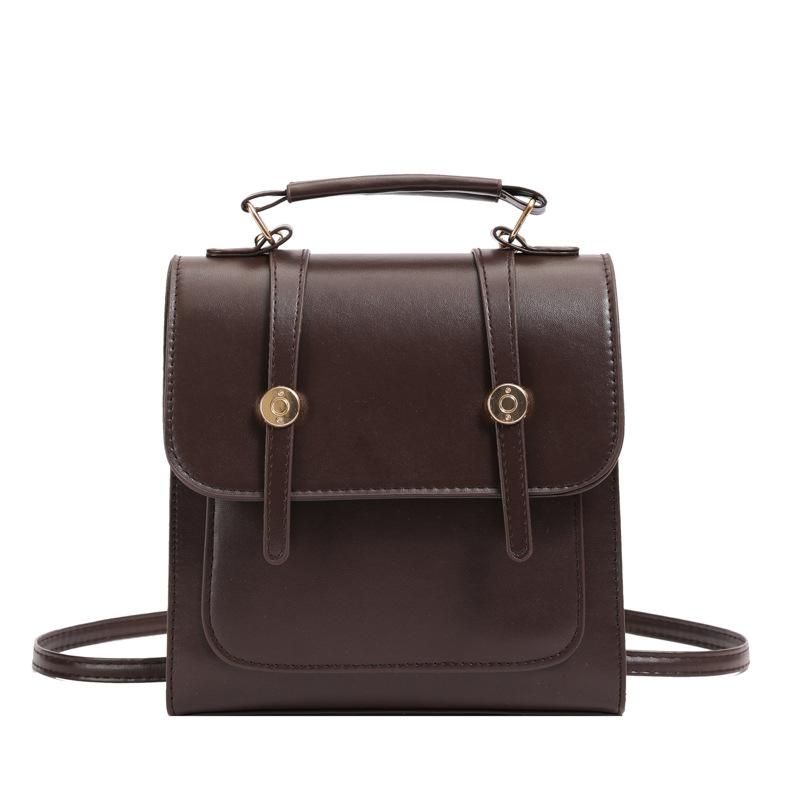 Large Capacity Fashionable and Minimalist Temperament Backpack, New Western-style Leisure Bag, Women's Minimalist Bag Trend