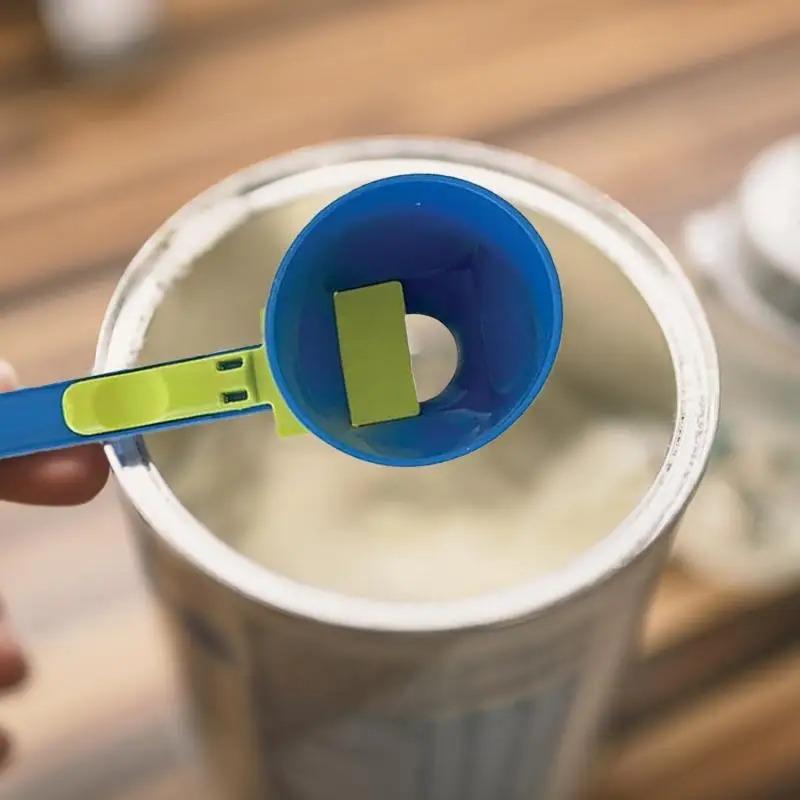 Мерная ложка 2 в 1 Воронка Раздвижная конструкция Мерная ложка для кофе Воронка Бутылка для воды Мерная ложка для протеинового порошка Воронка Аксессуары