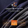 Men's Seamless Thermal Underwear Set with Anti-Static Velvet and Cashmere for Autumn/Winter