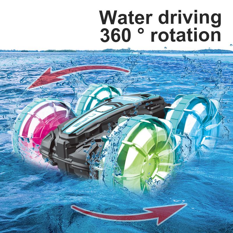 Освещение Водное транспортное средство Двусторонняя машина Chenghai Пульт дистанционного управления Переворачивающийся пульт дистанционного управления Детская ручка для машины Оптовые игрушки Электрические игрушки