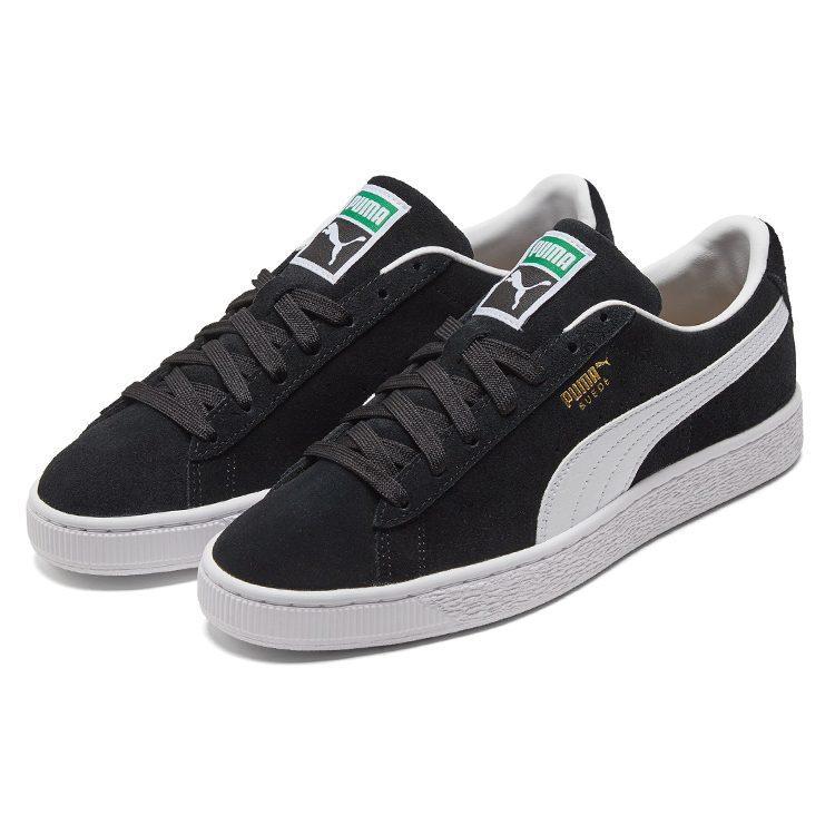 Puma Замша Крок 'Черно-белый' 384852-01