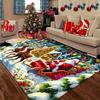 Classic Nutcracker Soldier Printed Large Carpet Christmas Bedside Rug Soft Polyester Holiday Floor Mat New Year Gift