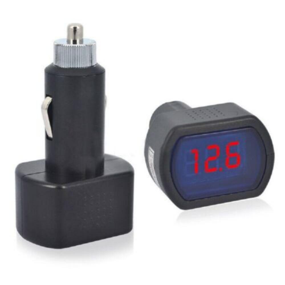 Voltage Gauge Meter Monitor Lighter Volt Voltage Car Voltage Meter Battery Voltage Car Cigarette