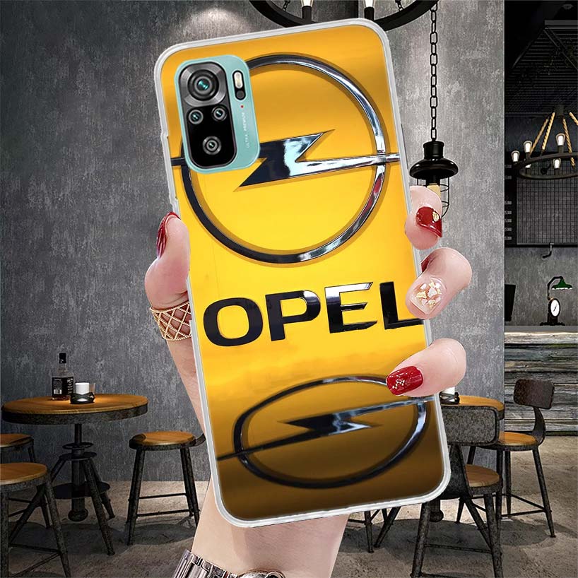 Мягкий чехол для телефона Opel Logo для Xiaomi Redmi Note 15 14 14S 13 12 Pro Plus 12S 11 11S 11E 10 10S 11T 5G Fundas Coque Redmi Not