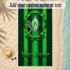 Beach TowelWerder Bremen FC Custom Name Text Personalized Soft Towel for Beach Pool Indoor Home Decor Gift