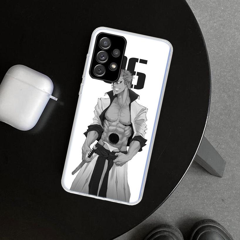 Чехол для телефона Grimmjow 6 Bleach для Samsung Galaxy A12 A22 A32 A52 A72 A02S A51 A50S A31 A20S A10S Note 20 Ultra 10 Plus Gala