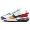 Nike Womens Air Max Pre-Day SE 'Safari' (women's sizes) Summit White / Habanero Red / Light Curry / Black Casual Shoes DH5111 100