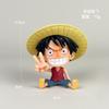 One Piece Anime Action Figure Set Luffy Roronoa Zoro Sabo Portgas D Ace Vinsmoke Sanji Collectible PVC Model Dolls