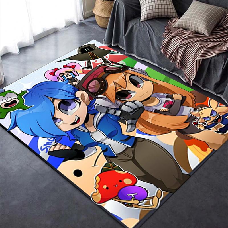 2025 New SMG4 Carpet Rug for Living Room Bedroom Home Sofa Decoration,Kids play Non-slip Floor Mat168